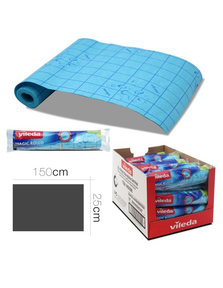 lingette magic en rouleau 1.5m vileda