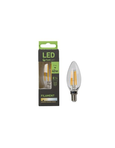 ampole123 - ampoule led 4 filaments bougie e14 4w