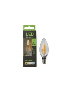 ampole124 - ampoule led 4 filaments bougie e14 6w