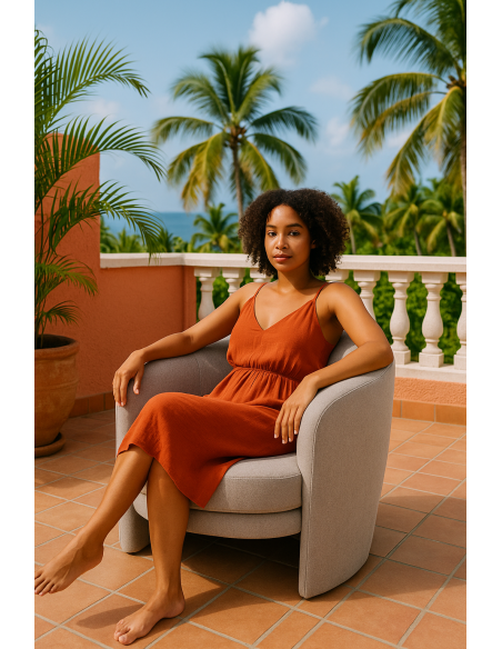 fauteuil liko grisé