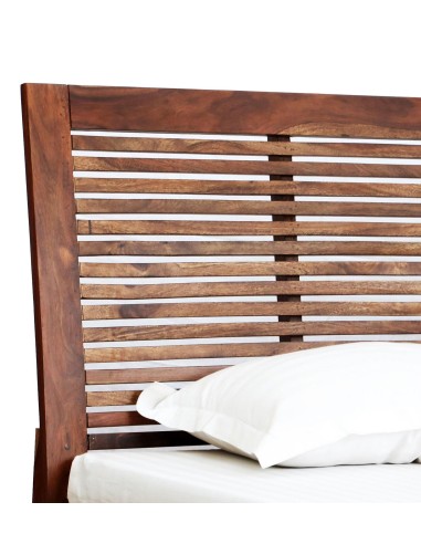 prit33 - lit wooden uvin 180*200cm - 180x200x25cm