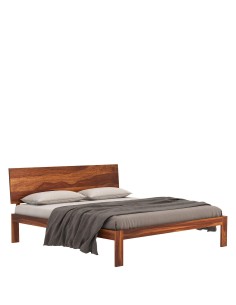 prit25 - lit sandalwood 180*200 cm - 180x200x25cm