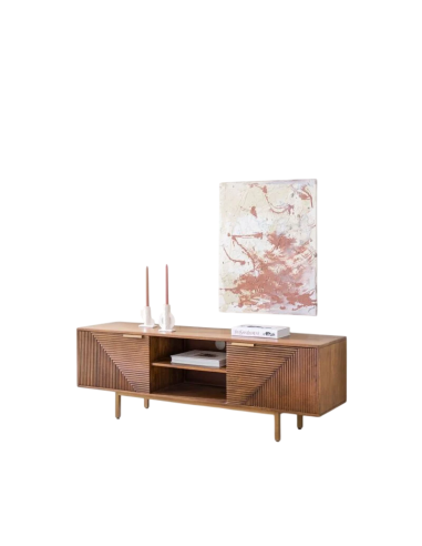 prit10 - meuble tv solid  - 149x40x51cm