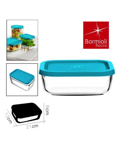 60081-boite hermetique frigoverre  21 x 13 x 8 cm