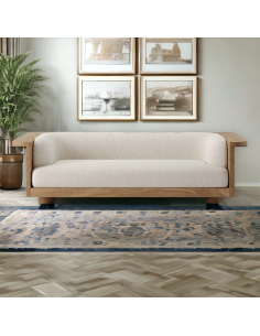 prit99 - sofa dune manguier / moumoutte - 98*129*71 cm