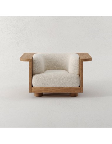 prit98 - fauteuil dune manguier / moumoute - 98*129*71 cm