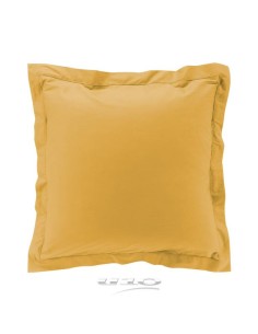 taie d'oreiller vp 63 x 63 cm percale uni 78 fils percaline miel +p. bourdon