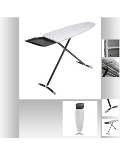 table a rep 125x42cm alu