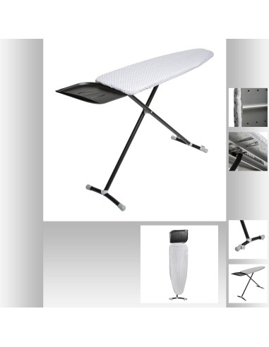 table a rep 125x42cm alu