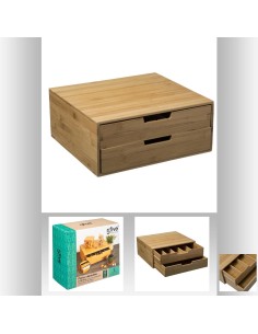 179601 - porte caps tir gm 2niv bam L. 34 x P. 31 x H. 14,5 cm