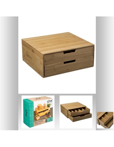 179601 - porte caps tir gm 2niv bam L. 34 x P. 31 x H. 14,5 cm