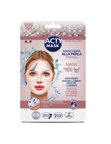 16072-masque facial acty mask hidrogel poudre de perle