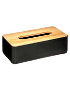 155928c - boite mouchoir noir pp natureo