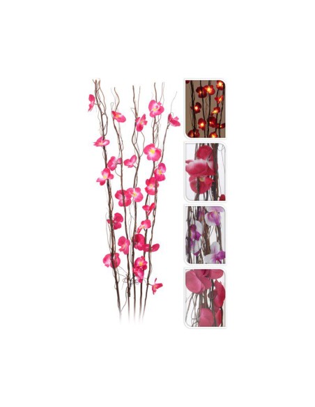 branche orchidee 25led blanc chaud