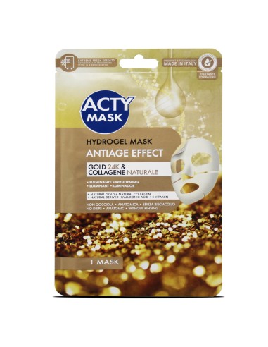 16074-masque facial acty mask hydrogel or 24k