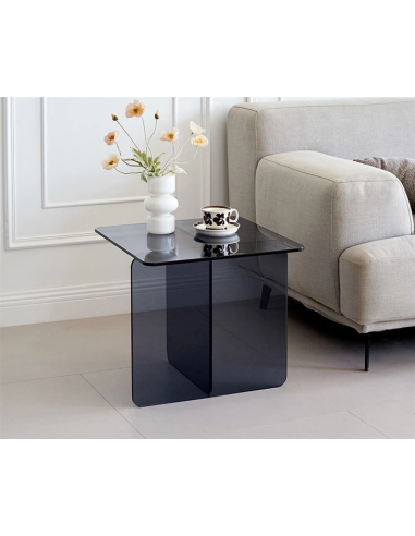 table basse treble smoke