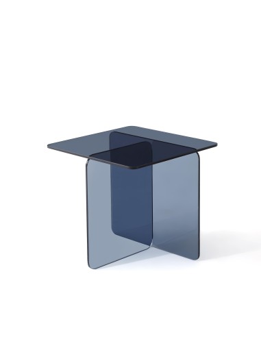 table basse treble transparent