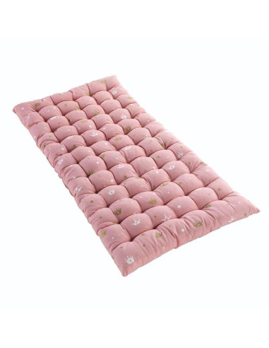 1609075-matelas de sol 60 x 120 cm coton imprime or danseuse etoile