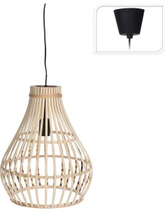 hz1200790-lampe de suspensionension 32x39cm bambou 2