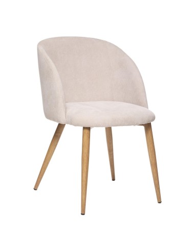 184913a - chaise imit chene celeste lin