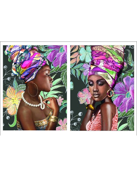 09/2973-toile vernie 60x90cm "africa" 2asst