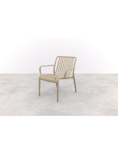 fauteuil lounge folium blanc w02