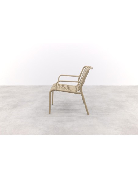 fauteuil lounge folium taupe gr-02