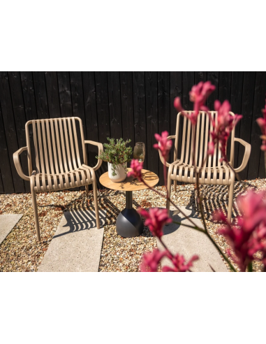 fauteuil lounge folium rose pk-03