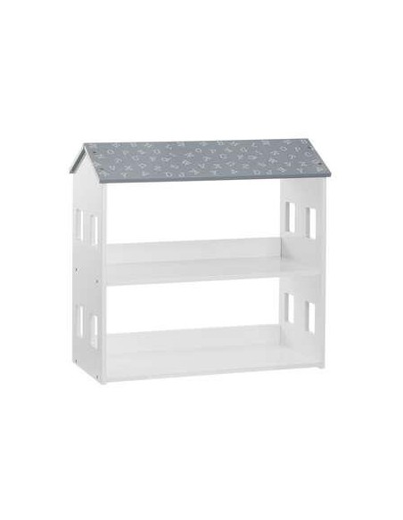 158696b-bibliotheque maison gris