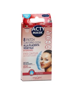 16087-patch facial acty mask contour des yeux x8