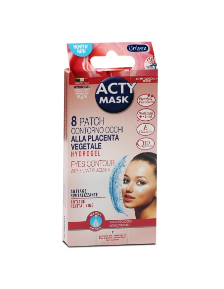 16087-patch facial acty mask contour des yeux x8