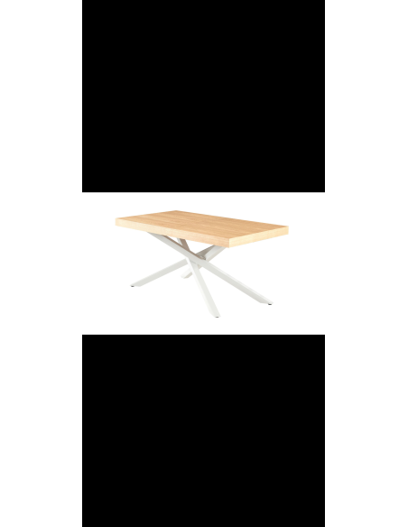 table extensible kruss pieds noir