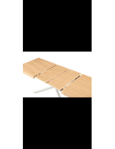 table extensible kruss pieds blanc