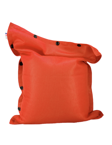 662-662 - pouf mesh vert anis 125 x 175 cm