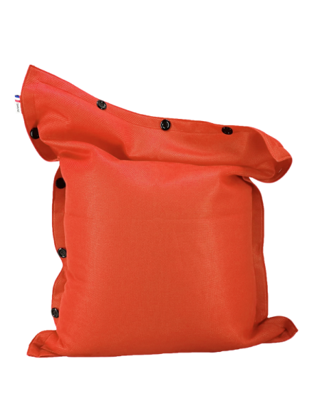 662-662 - pouf mesh vert anis 125 x 175 cm