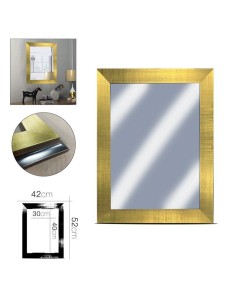 20659-miroir dore 42 x 52 cm