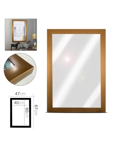 20662-miroir dore 47 x 67 cm