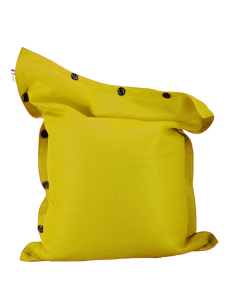 666-666 - pouf mesh noir 125 x 175 cm