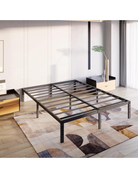 sommier -lit delio noir 90*190 cm