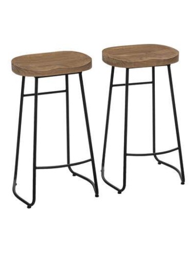 187539 - tabouret bar bois