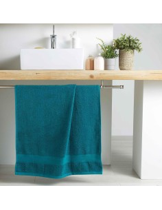 1801020 - drap de douche 70 x 130 cm eponge unie colors emeraude
