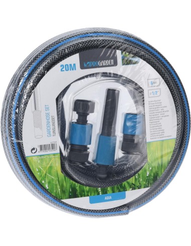 i02101200-tuyau d'arrosage 20m, 4pcs (bl