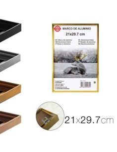 20695-cadre photo en aluminium 21 x 29.7 cm