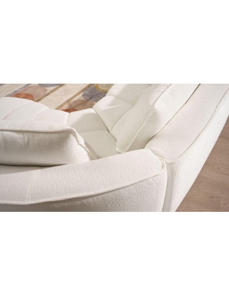 canapé melvin angle gauche vert( bleu canard) city 357