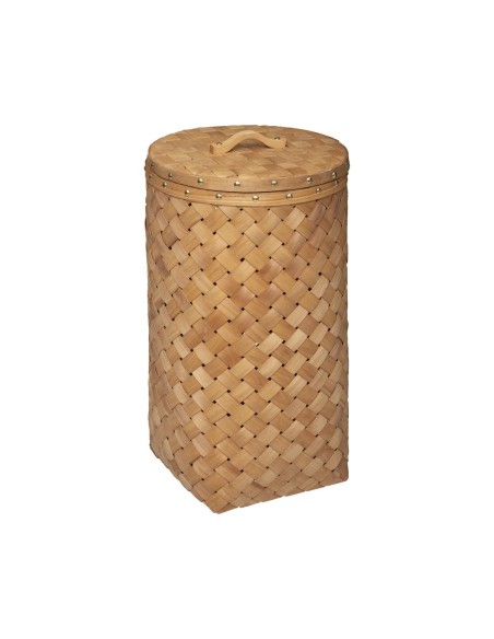 178792a - panier melvin  bois clair linge - s