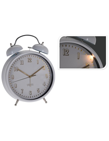 yp7163371-reveil avec alarme blanc