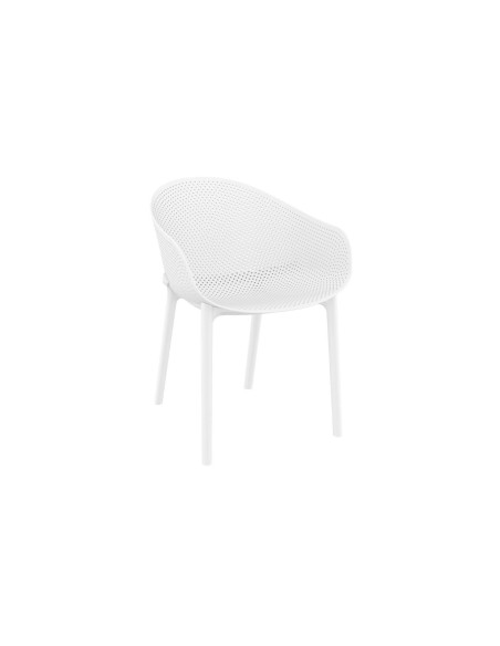 102 sky fauteuil blanc