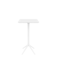 116 sky 60x60cm folding bar table /  whi