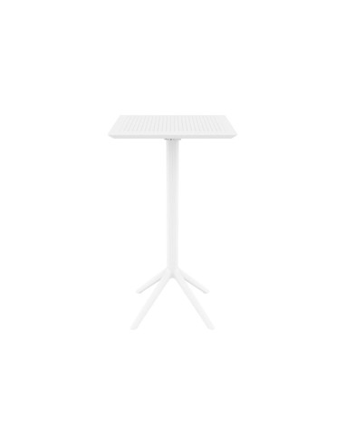 116 sky 60x60cm folding bar table /  whi