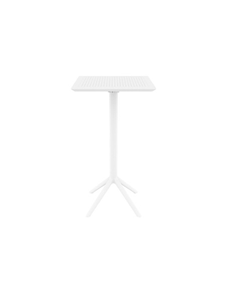 116 sky 60x60cm folding bar table /  whi